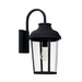 Capital Lighting - 927011BK - One Light Outdoor Wall Lantern - Dunbar - Black
