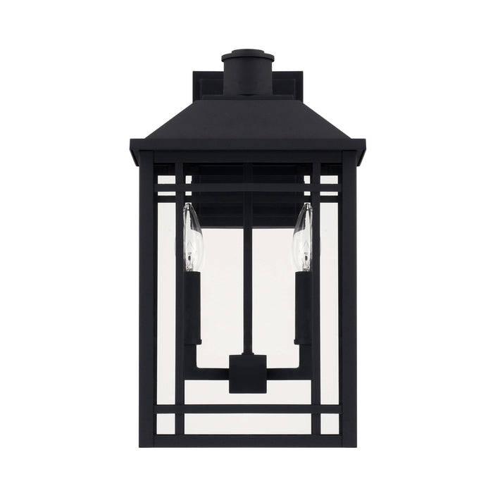 Capital Lighting - 927121BK - Two Light Outdoor Wall Lantern - Braden - Black