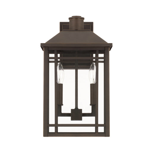 Capital Lighting - 927121OZ - Two Light Outdoor Wall Lantern - Braden - Oiled Bronze