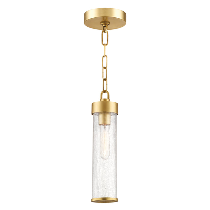 Hudson Valley - 1700-AGB - One Light Pendant - Soriano - Aged Brass