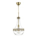 Hudson Valley - 1810-AGB - One Light Pendant - Hagen - Aged Brass