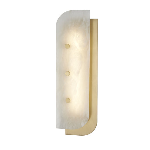 Hudson Valley - 3319-AGB - LED Wall Sconce - Yin & Yang - Aged Brass