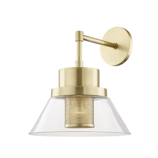 Hudson Valley - 4030-AGB - One Light Wall Sconce - Paoli - Aged Brass