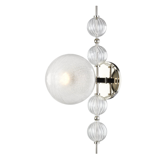 Hudson Valley - 6400-PN - One Light Wall Sconce - Calypso - Polished Nickel