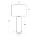 Scalloped Table Lamp-Lamps-Regina Andrew-Lighting Design Store