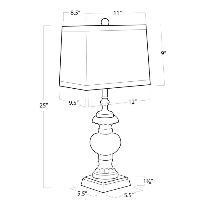 Parisian Table Lamp-Lamps-Regina Andrew-Lighting Design Store