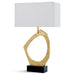Regina Andrew - 13-1176 - One Light Table Lamp - Manhattan - Gold Leaf