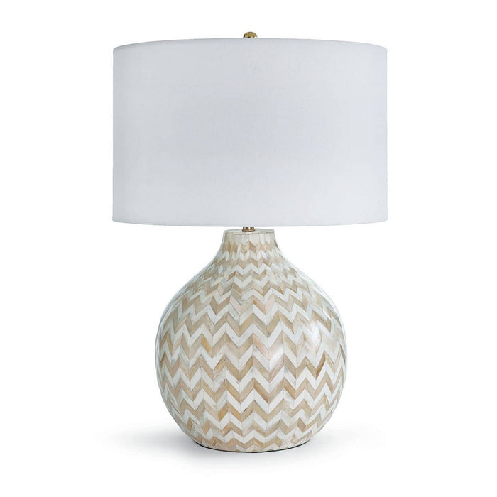 Chevron Table Lamp-Lamps-Regina Andrew-Lighting Design Store