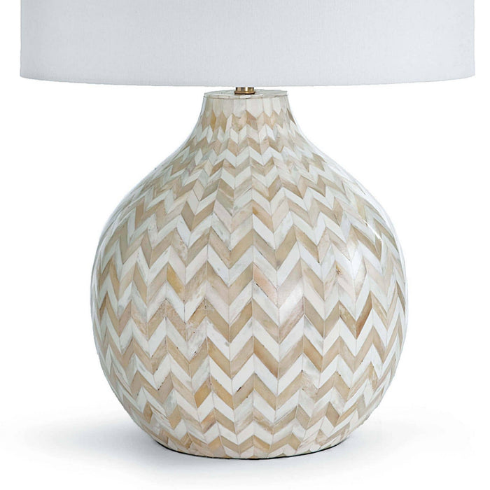 Chevron Table Lamp-Lamps-Regina Andrew-Lighting Design Store