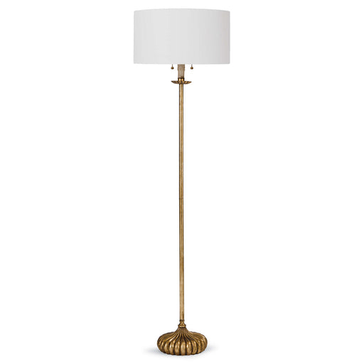 Regina Andrew - 14-1015 - Two Light Floor Lamp - Clove - Antique Gold Leaf
