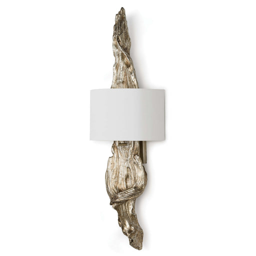 Regina Andrew - 15-1011AMBSL - Two Light Wall Sconce - Driftwood - Ambered Silver Leaf
