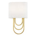 Mitzi - H210102-AGB - Two Light Wall Sconce - Farah - Aged Brass