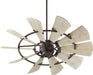 Quorum - 195210-86 - 52``Patio Fan - Windmill - Oiled Bronze