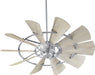 Quorum - 95210-9 - 52``Ceiling Fan - Windmill - Galvanized