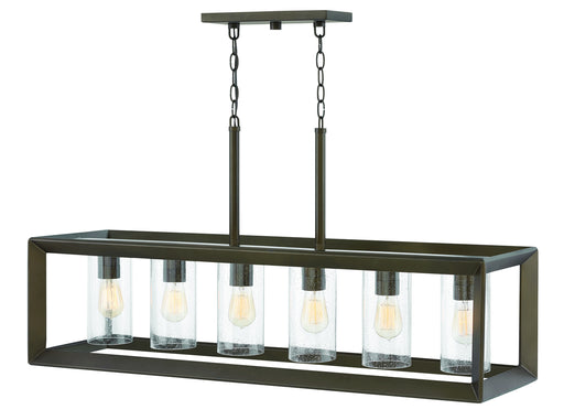 Rhodes LED Outdoor Linear Chandelier