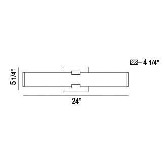 Eurofase - 34147-016 - LED Wall Sconce - Nozza - Chrome