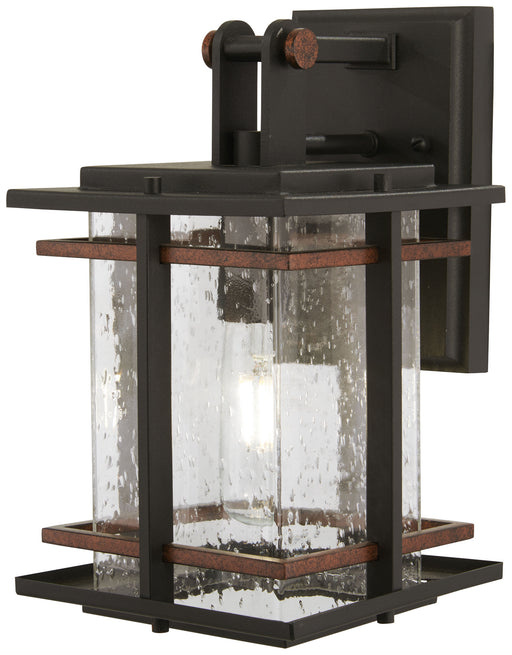 Minka-Lavery - 72491-68 - One Light Outdoor Wall Mount - San Marcos - Coal W/Antique Copper Accents