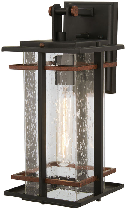Minka-Lavery - 72492-68 - One Light Outdoor Wall Mount - San Marcos - Coal W/Antique Copper Accents