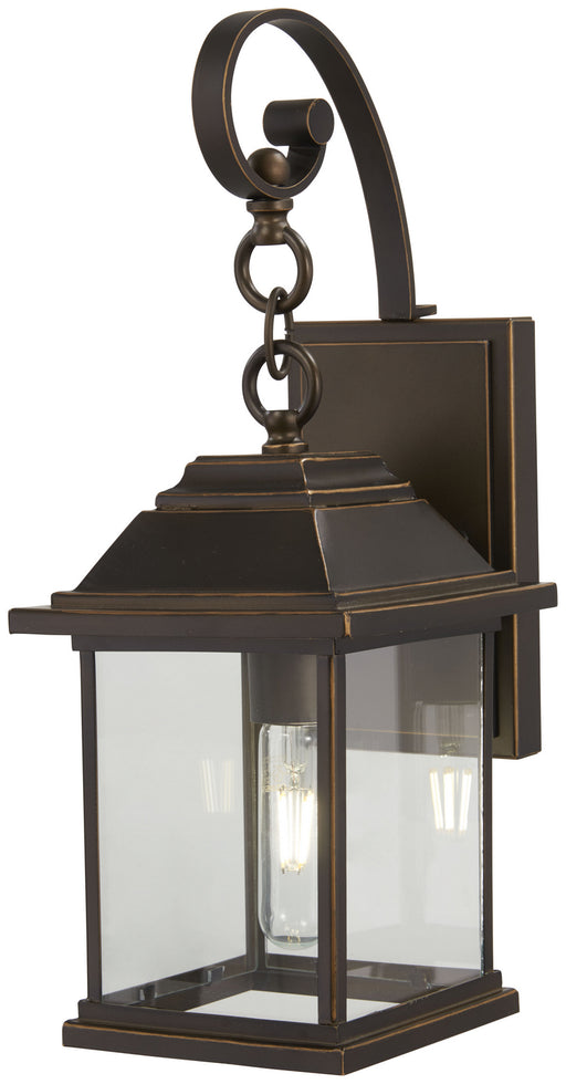 Minka-Lavery - 72631-143C - One Light Outdoor Wall Mount - Mariner`S Pointe - Oil Rubbed Bronze W/ Gold High