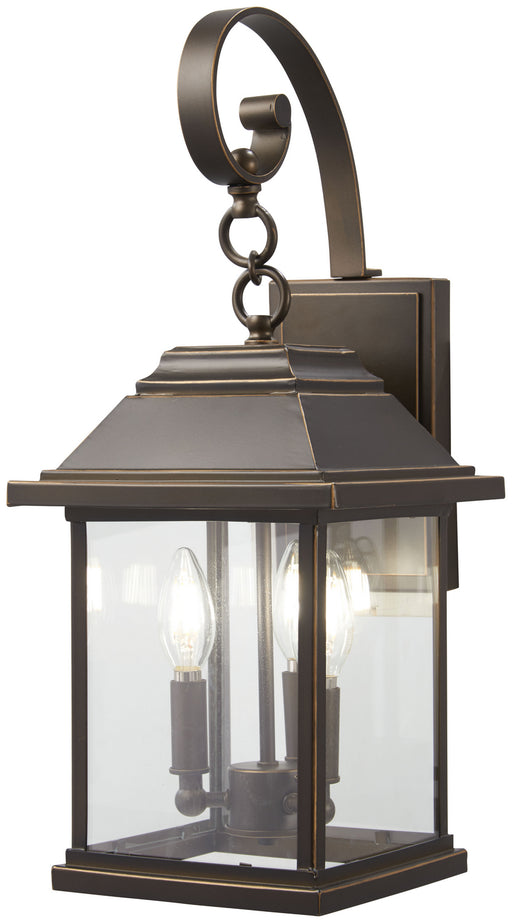 Minka-Lavery - 72632-143C - Three Light Outdoor Wall Mount - Mariner`S Pointe - Oil Rubbed Bronze W/ Gold High