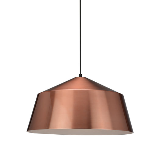 Matteo Lighting - C64001CP - One Light Pendant - Encase - Copper