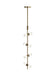 Tech Lighting - 700MDP3CRR - LED Pendant - ModernRail - Aged Brass