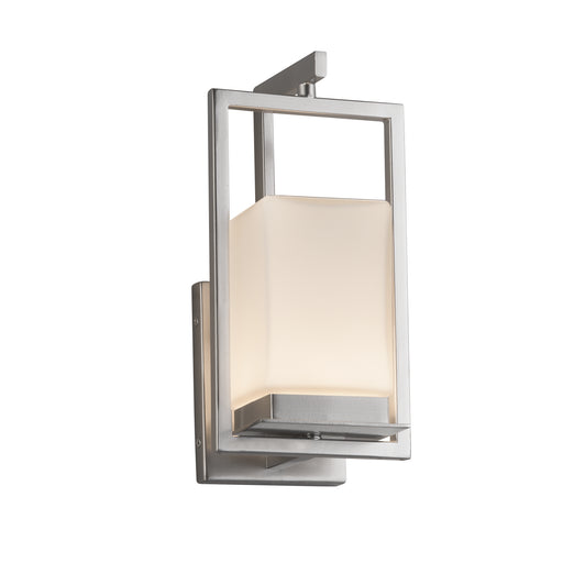 Justice Designs - FSN-7511W-OPAL-NCKL - LED Wall Sconce - Fusion - Brushed Nickel