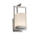 Justice Designs - FSN-7511W-OPAL-NCKL - LED Wall Sconce - Fusion - Brushed Nickel