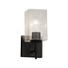Justice Designs - FSN-8411-10-SEED-MBLK - Wall Sconce - Fusion - Matte Black