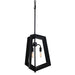 Varaluz - 262F03BL - Three Light Foyer Pendant - Gymnast - Black