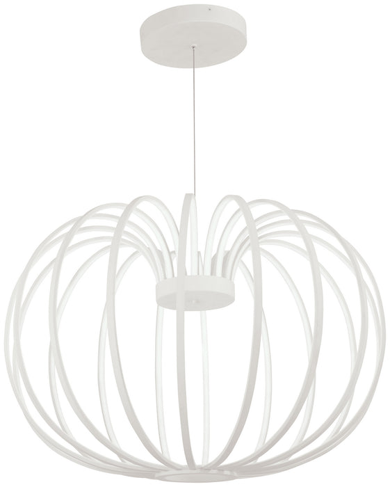 George Kovacs - P8204-044B-L - LED Pendant - Snow Sprite - Matte White