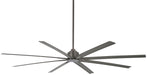Minka Aire - F896-84-SI - 84``Outdoor Ceiling Fan - Xtreme H2O 84`` - Smoked Iron