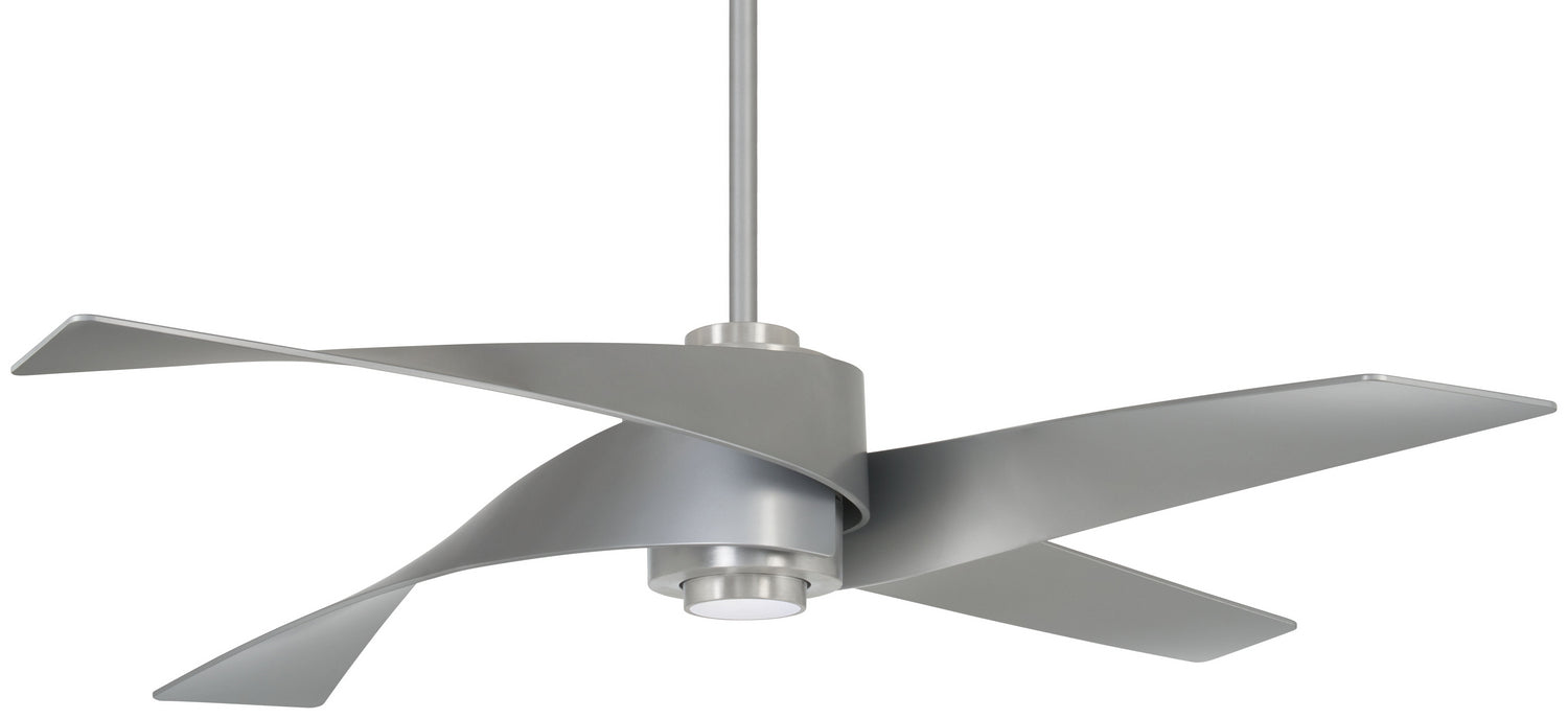 Minka Aire - F903L-BN/SL - 64``Ceiling Fan - Artemis™ Iv - Brushed Nickel W/ Silver