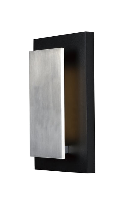 ET2 - E41335-BKSA - LED Wall Sconce - Alumilux Piso - Black / Satin Aluminum