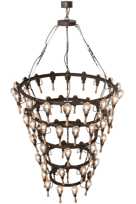 Meyda Tiffany - 165791 - 63 Light Chandelier - Juala Pin - Rust