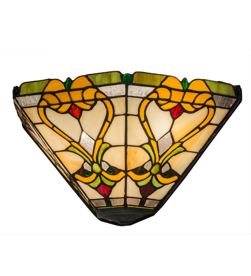 Meyda Tiffany - 171372 - Two Light Wall Sconce - Middleton - Craftsman Brown