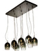 Meyda Tiffany - 194972 - Ten Light Pendant - Conglomerate - Pewter