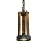 Meyda Tiffany - 199066 - One Light Pendant - Barrel Stave - Natural Wood,Oil Rubbed Bronze