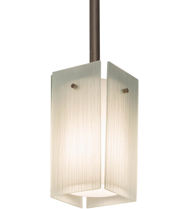 Meyda Tiffany - 200143 - One Light Pendant - Desmond - Brushed Nickel