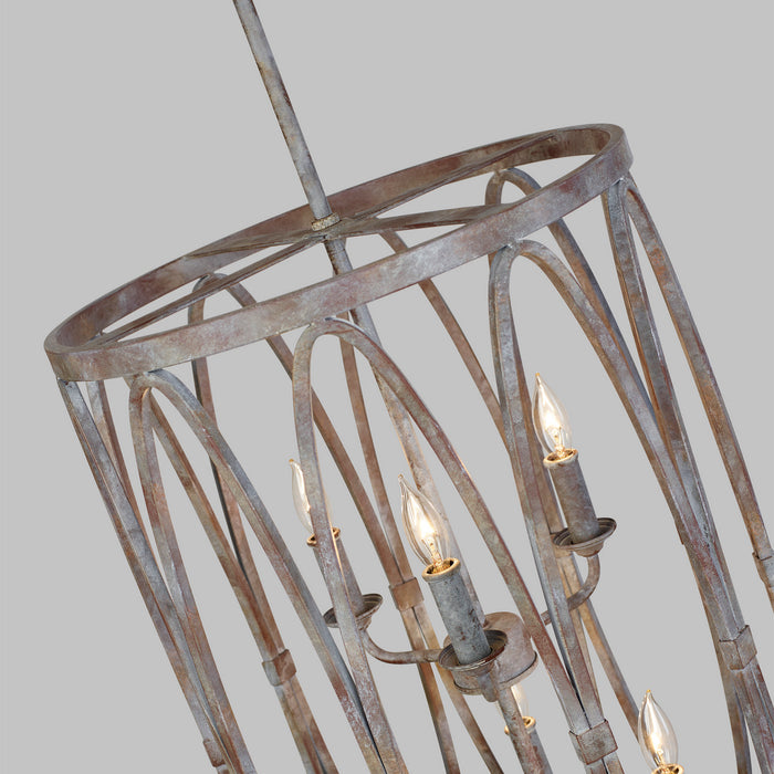 Patrice Hanging Shade-Foyer/Hall Lanterns-Visual Comfort Studio-Lighting Design Store