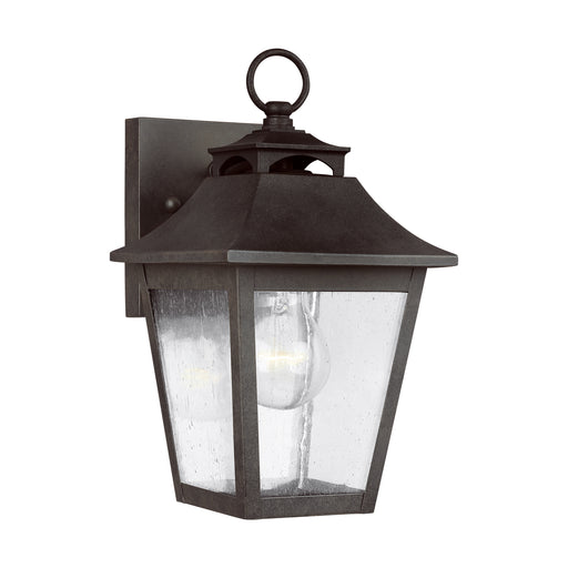 Generation Lighting - OL14401SBL - One Light Outdoor Wall Lantern - Galena - Sable