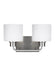 Generation Lighting - 4428802-962 - Two Light Wall / Bath - Canfield - Brushed Nickel
