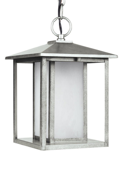 Generation Lighting - 6902997S-57 - LED Outdoor Pendant - Hunnington - Weathered Pewter