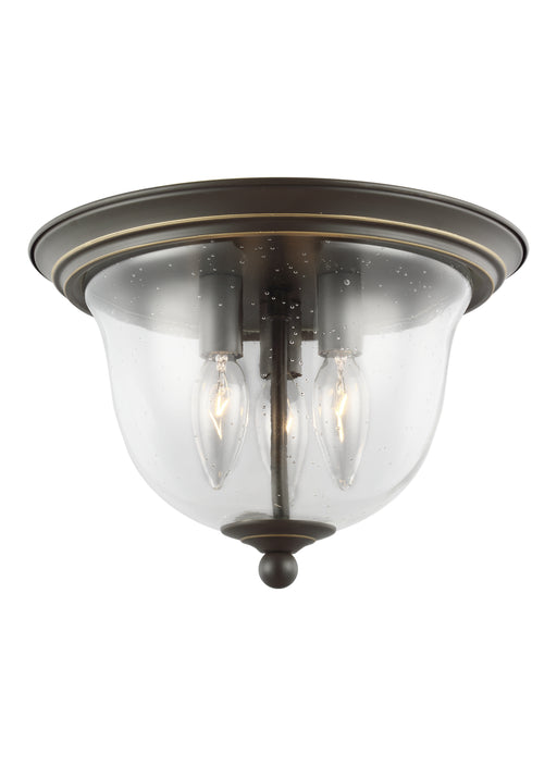 Generation Lighting - 7514503-710 - Three Light Ceiling Flush Mount - Belton - Bronze