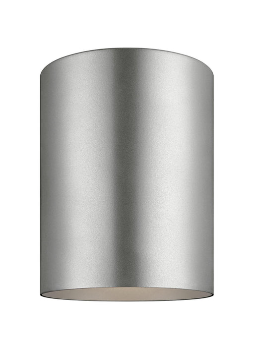 Generation Lighting - 7813897S-753 - LED Flush Mount - Outdoor Cylinders - Painted Brushed Nickel