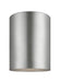 Generation Lighting - 7813897S-753 - LED Flush Mount - Outdoor Cylinders - Painted Brushed Nickel