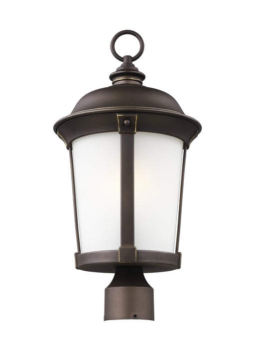 Generation Lighting - 8250701-71 - One Light Outdoor Post Lantern - Calder - Antique Bronze