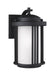 Generation Lighting - 8547901DEN3-12 - One Light Outdoor Wall Lantern - Crowell - Black