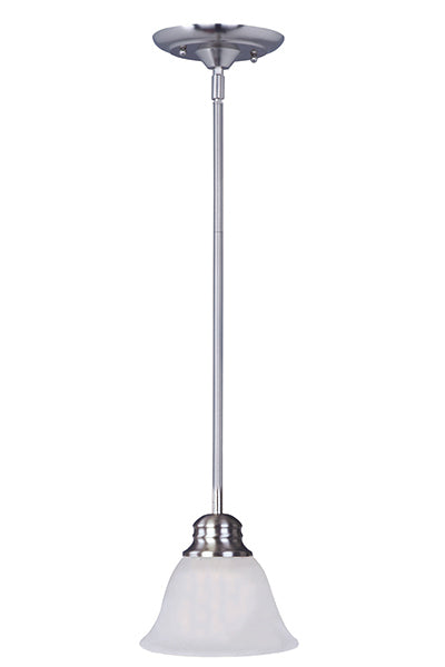 Maxim - 91067FTSN - One Light Mini Pendant - Malaga - Satin Nickel