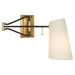 Visual Comfort - ARN 2650HAB/BLK-L - One Light Wall Sconce - Keil - Hand-Rubbed Antique Brass and Black